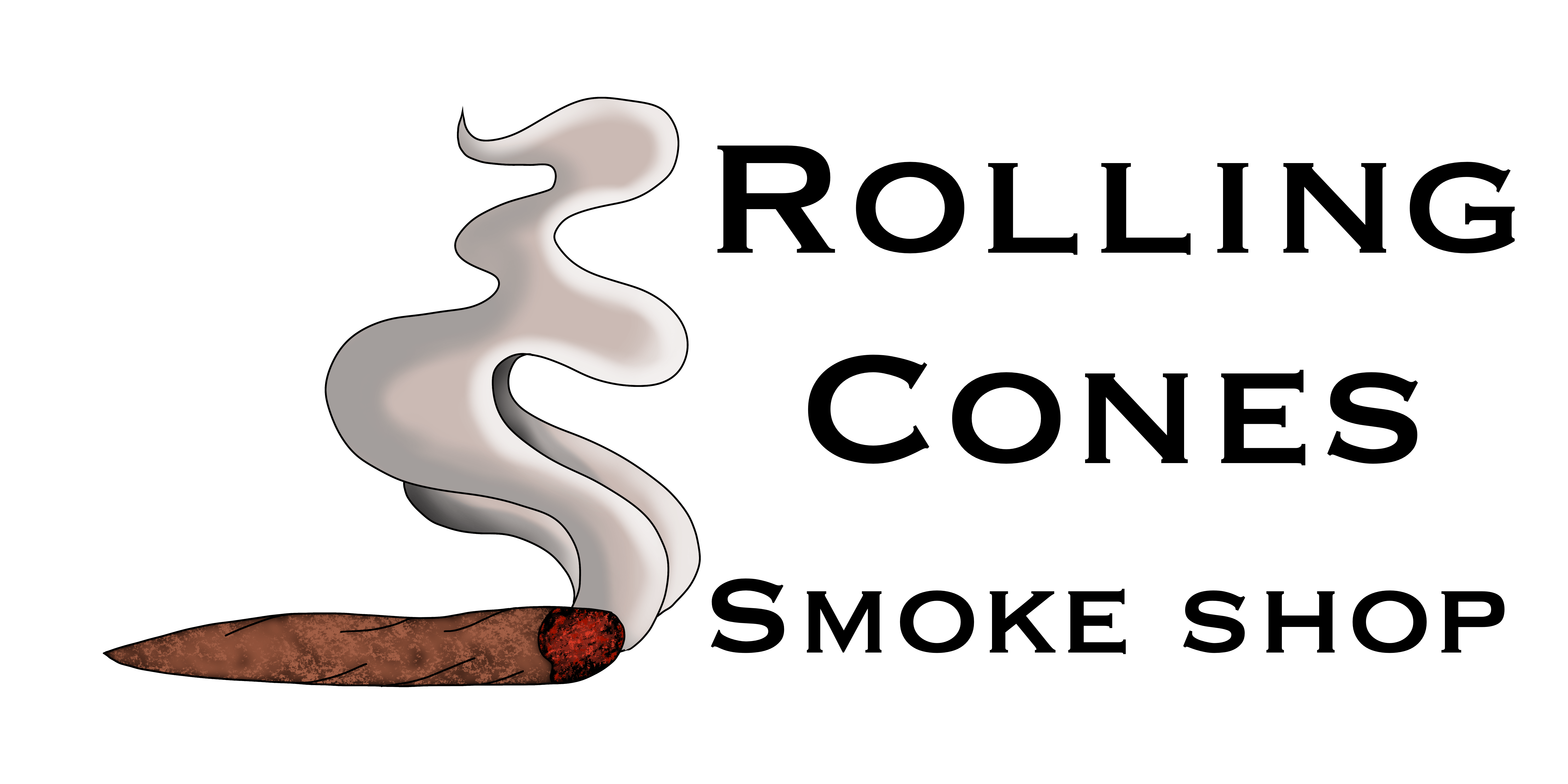 Rolling Cones Smoke-Shop Logo